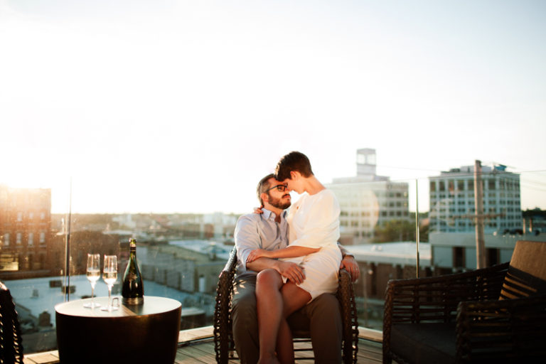 Joey & Whitney, Hotel Vandivort Elopement, Elise Abigail Photo